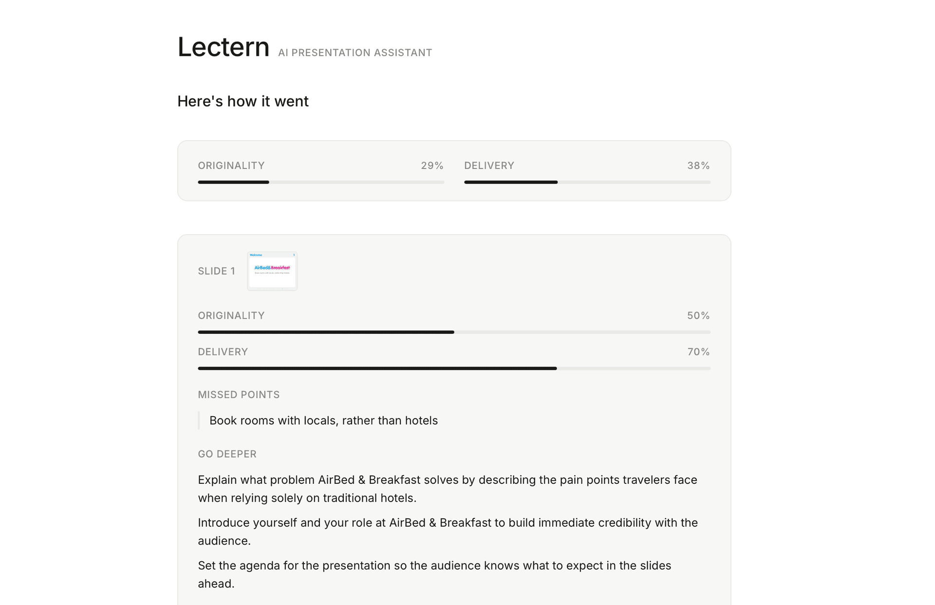 Lectern.live
